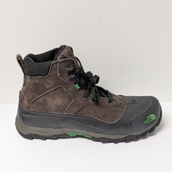 The North Face Snowfuse Winter Boots, Brown Suede, Men's 13 M - Picture 2 of 7